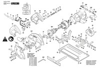 Bosch 3 601 F67 060 GKS 65 Circular hand saw 110 V / GB Spare Parts GKS65